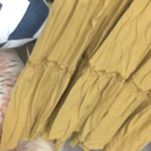 Old navy maxi dress farmer’s market cowgirl Sunday brunch travel beach cabin - Picture 4 of 8